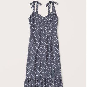 Abercrombie - Tie Shoulder Midi Dress